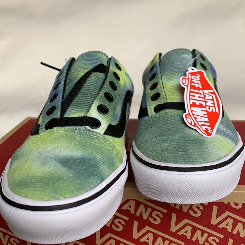 VANS COMFYCUSH OLD SKOOL BLOTCHED Multi/Black WMNS - Picture 8 of 12